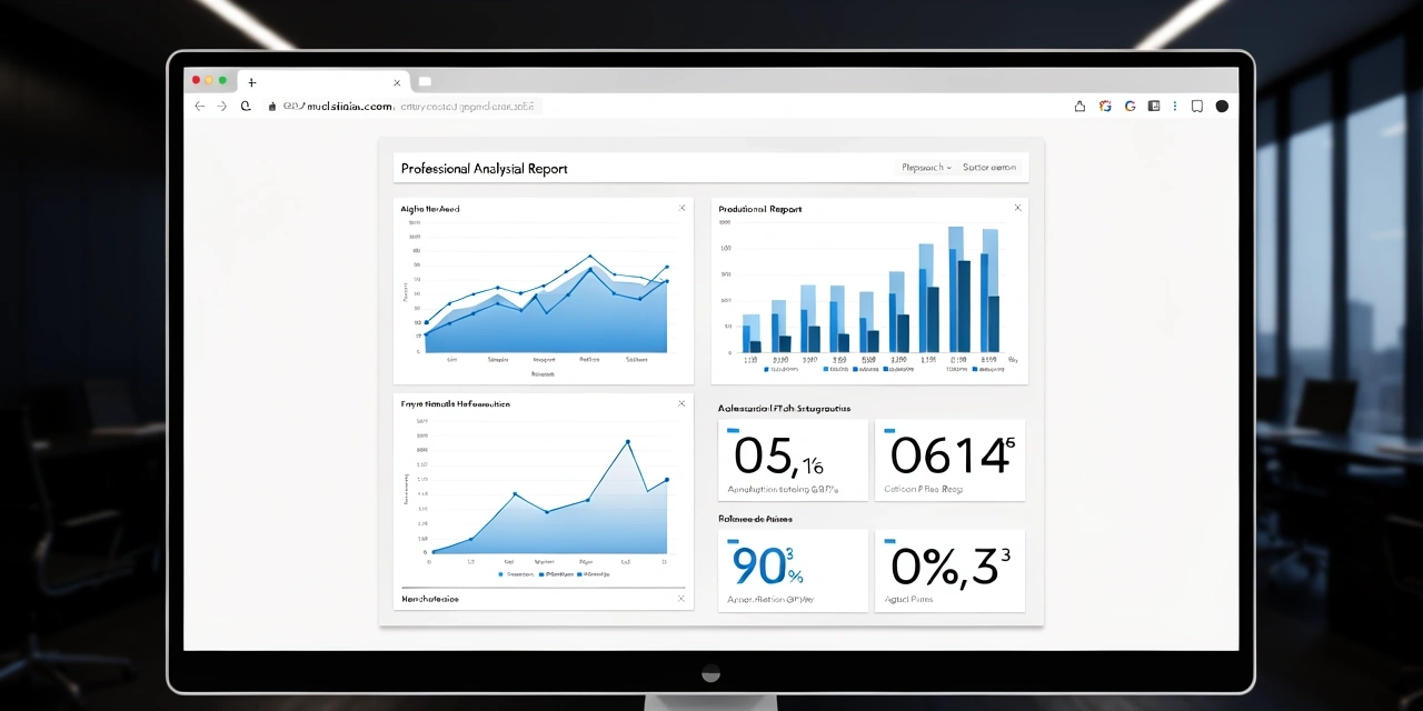 Data analytical reporting